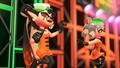 Squid Sisters with unique outfits for Splatoon 3's Splatoween.