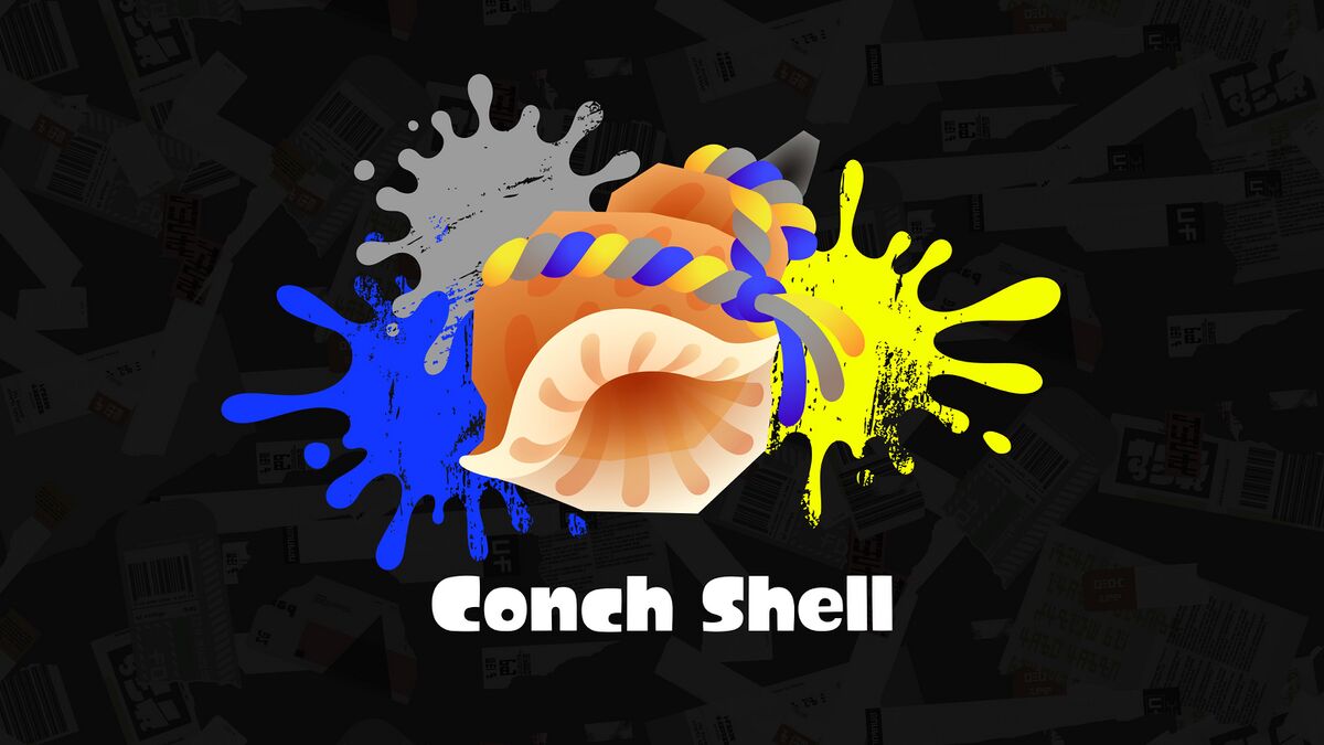 Conch shell - Inkipedia, the Splatoon wiki