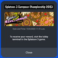 "Splatoon 3 European Championship 2023"