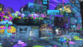 Decorations on the left side of Inkopolis Square