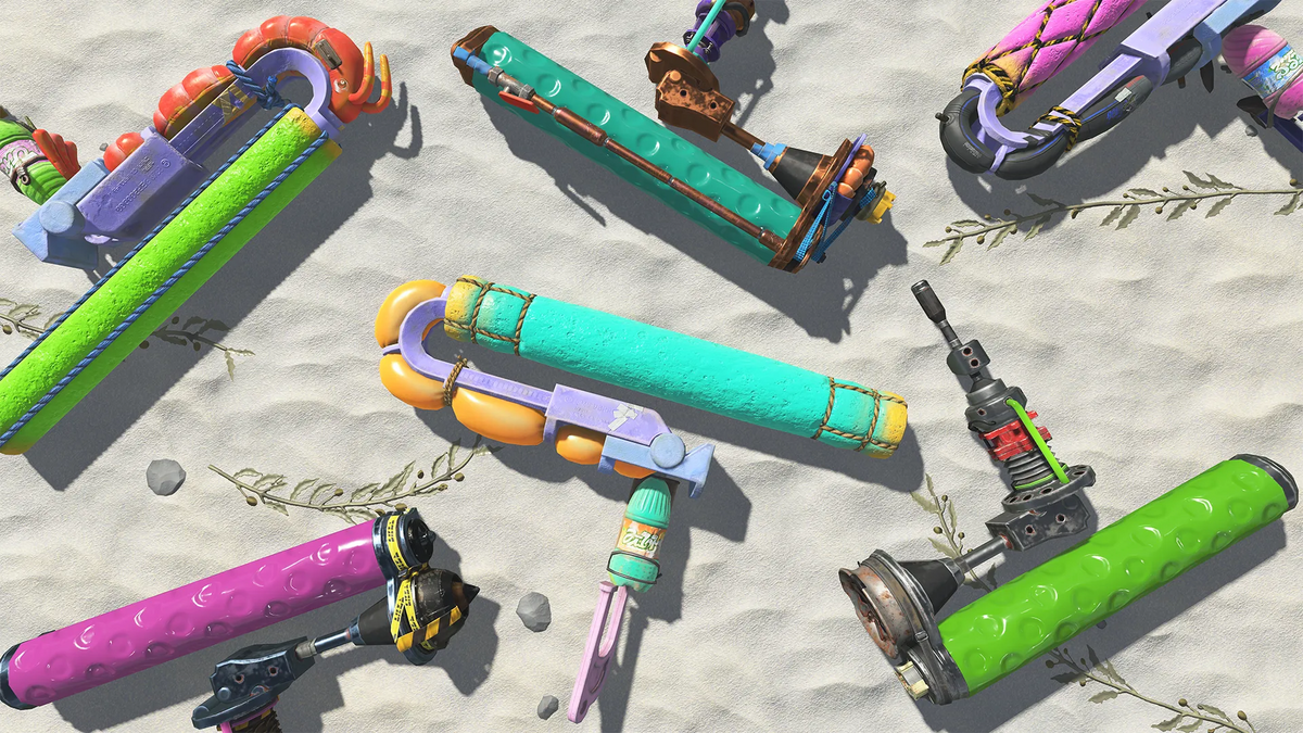 Roller - Inkipedia, the Splatoon wiki