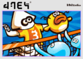Zapfish featured in the artwork for the Squid Ball minigame