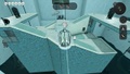 An overhead view of Crisscross.Floor fleeing foes.