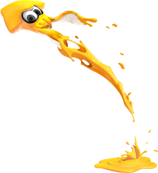 File:Splatoon 2 - key art yellow squid.png