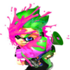 NSO Splatoon 2 April 2022 Week 2 - Character - Green Inkling with Pink Ink.png