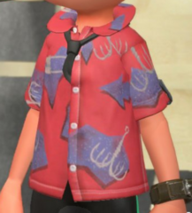 Red Hula Punk with Tie - Inkipedia, the Splatoon wiki
