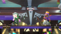 Deep Cut's alternate colors on day 2 of the Splatfest.