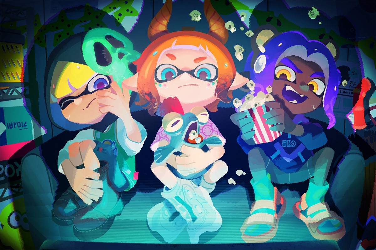 File:S3 Splatfest artwork Zombie vs Skeleton vs Ghost 2025.jpg ...