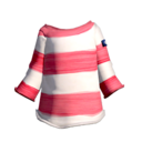 Pink Easy-Stripe Shirt