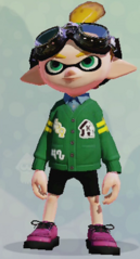 Green Cardigan - Inkipedia, the Splatoon wiki