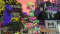 The tower decoration in Inkopolis Square