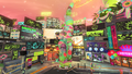 The tower decoration in Inkopolis Plaza