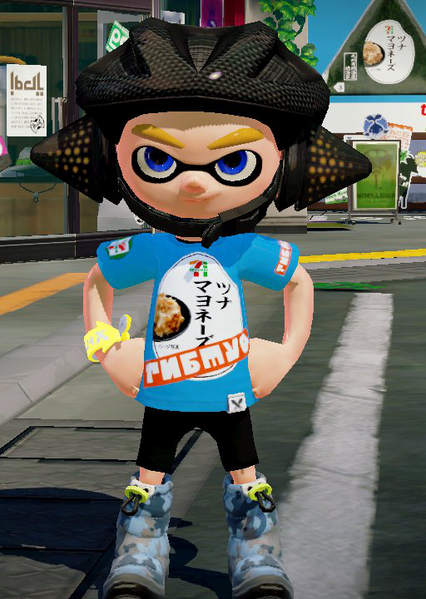 File:S Splatfest Tee Tuna & Mayonnaise front.png