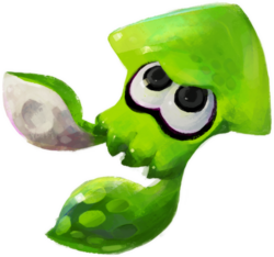 Splatoon - Squid 2D green.png