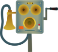 The telephone's character icon