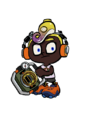 The Tableturf card icon of the Explosher