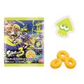 Seafood-flavored ring snack with sticker by Bandai.