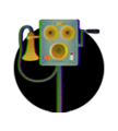 The telephone's dialogue icon