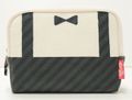 Judd square pouch by Sanei