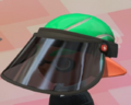 Close-up of the Face Visor.