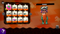 The weapon selection menu for Salmon Run in The Shoal.
