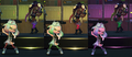 First half of Off the Hook's day 1 color combinations