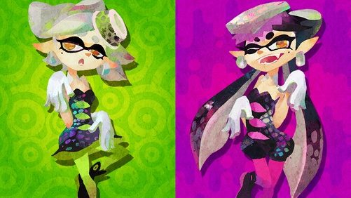 Inkipedia:April Fools' Day/Marie vs. Callie - Inkipedia, the Splatoon wiki