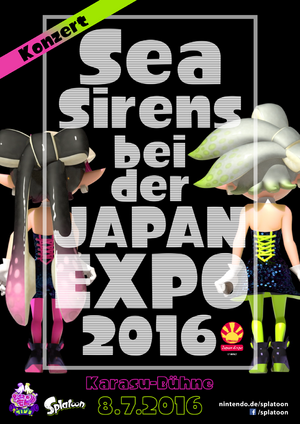 Squid Sisters at Japan Expo 2016 poster DE.png
