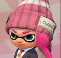 Close-up of the Bobble Hat in Splatoon 2.