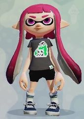 Black 8-Bit FishFry - Inkipedia, the Splatoon wiki