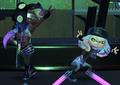 Off the Hook performing in alternate outfits