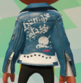 Back view of the Rockin' Leather Jacket.