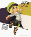 Another Octoling posing for the catalog.