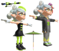 Unofficial render of Marie's game models on The Models Resource.