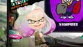 Closeup of Pearl when talking about a Splatfest