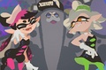 The Squid Sisters with Ian BGM