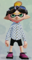 A male Inkling wearing the Baby-Jelly Shirt.
