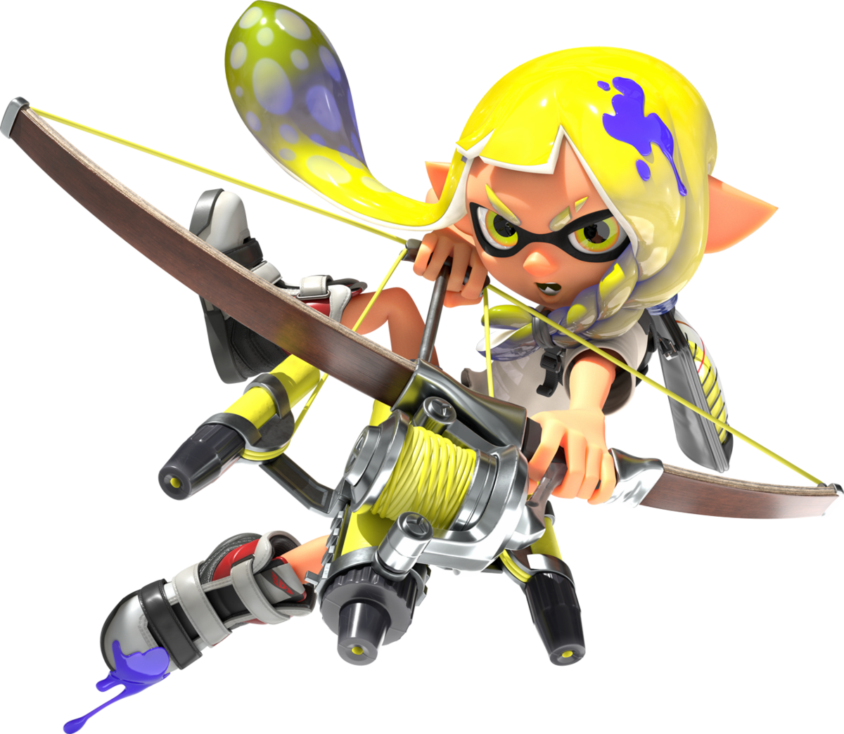 File:S3 Inkling Tri-Stringer Render.png - Inkipedia, the Splatoon wiki