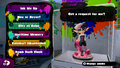 Callie asking which song to perform after being scanned