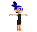 Unofficial render of an Inkling Boy's game model on The Models Resource.