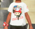 Front view of the Super Mushroom tee.