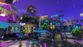 Decorations on the right side of Inkopolis Plaza