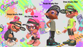 Promotional headgear given out via the Squid Research Lab news channel on the Nintendo Switch.
