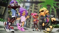 Worn by another Octoling in the center.