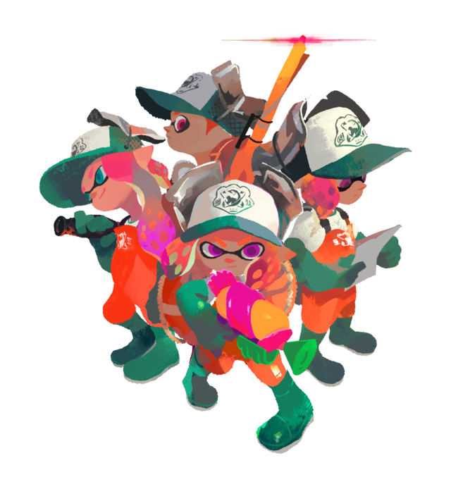 FileSalmon Run S2 work crew art.png Inkipedia, the Splatoon wiki