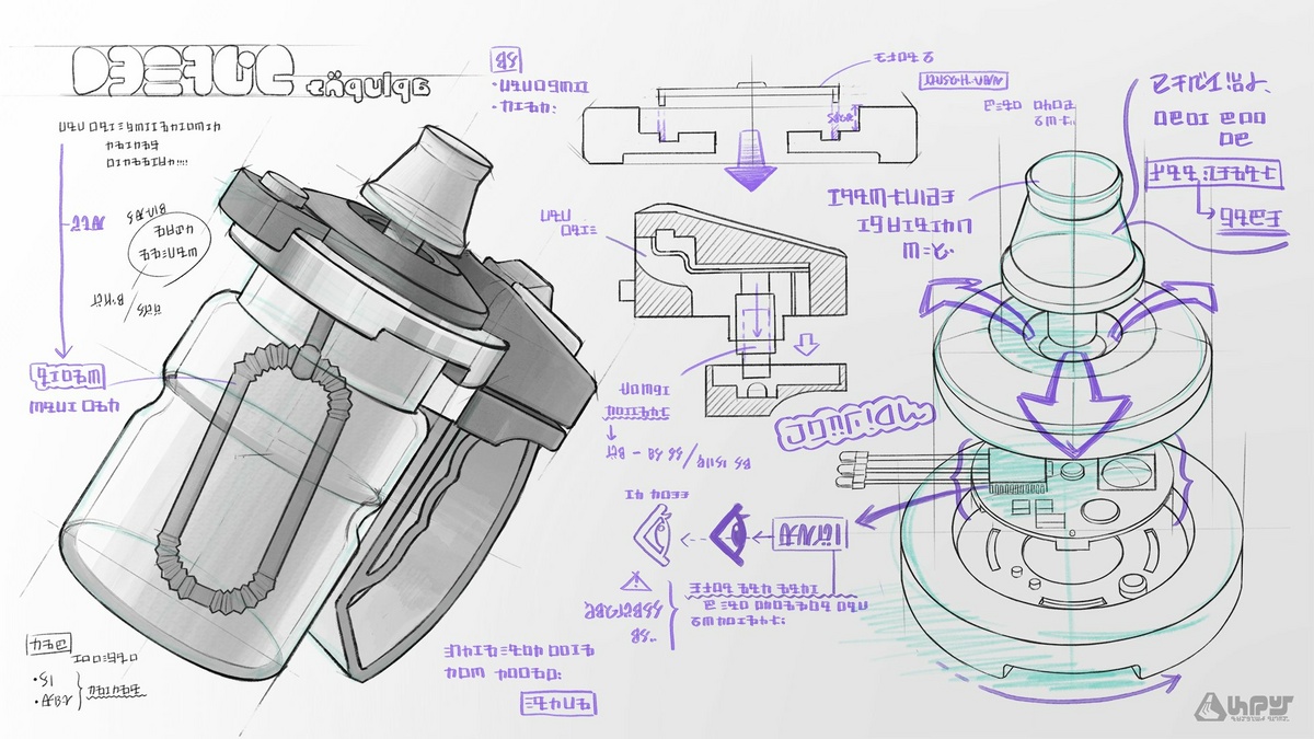 File:S3 Splattercolor Screen blueprint.jpg - Inkipedia, the Splatoon wiki