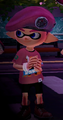 A male Inkling wearing the Special Forces Beret