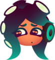 Marina's dialogue icon, as it appears in the SplatNet 2 app.