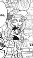 Harmony as she appears in the Splatoon Manga