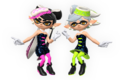 Assist Trophy art of the Squid Sisters